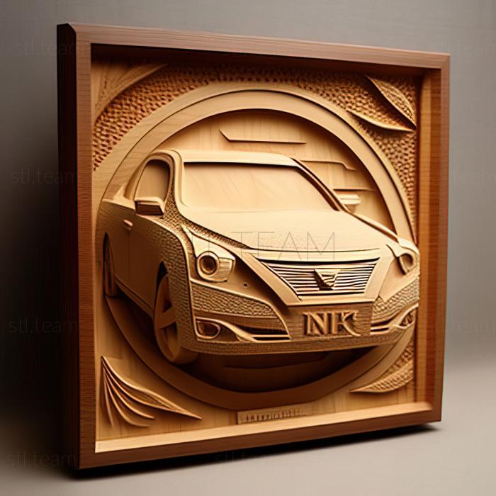 3D модель Nissan Teana (STL)